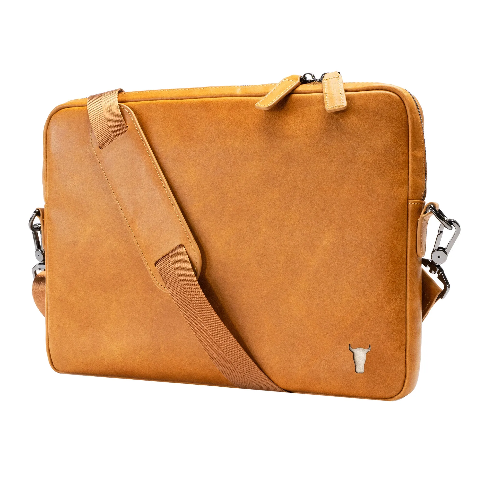 Leather Laptop Messenger Bag