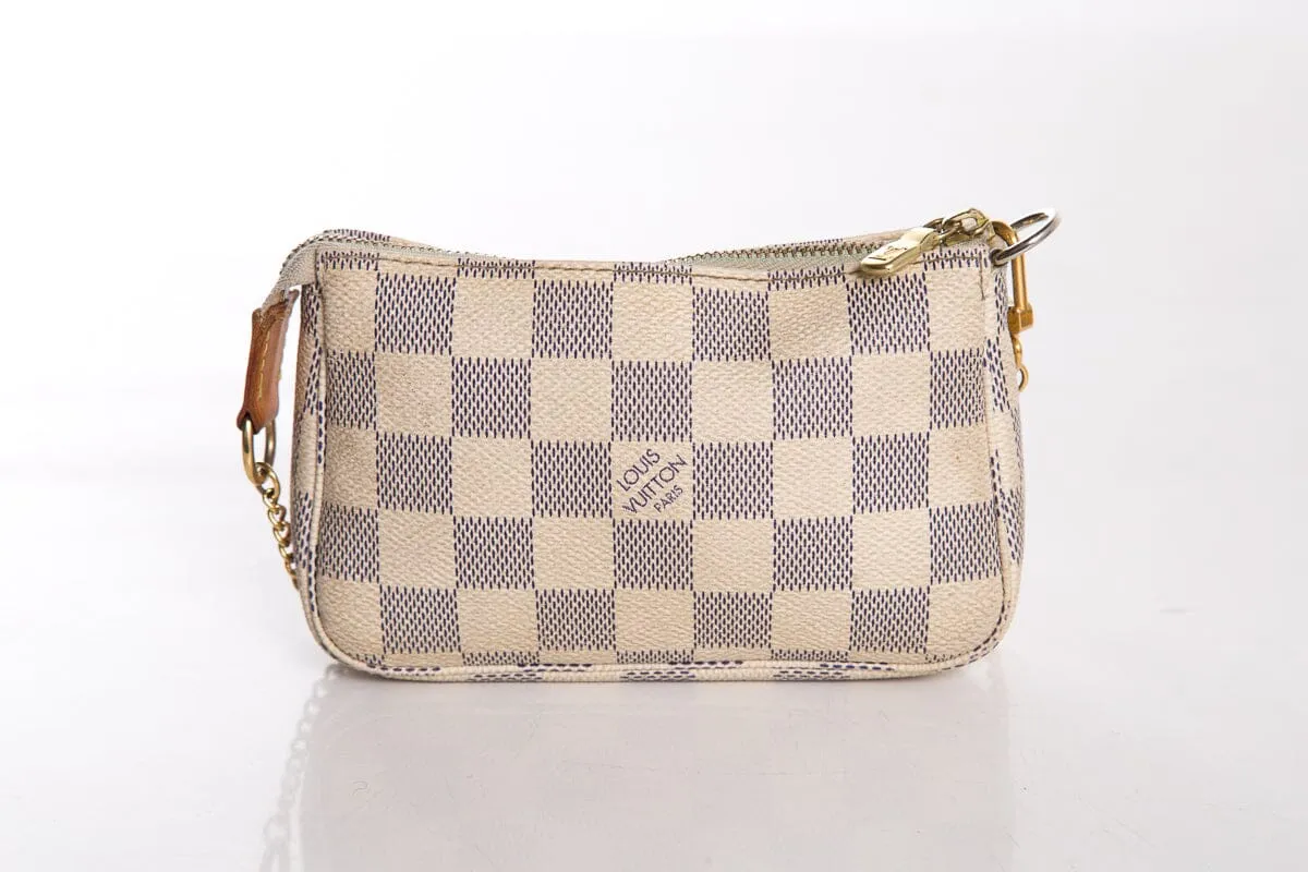 Louis Vuitton Mini Pochette Monogram Shoulder Bag