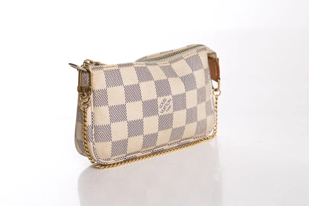 Louis Vuitton Mini Pochette Monogram Shoulder Bag
