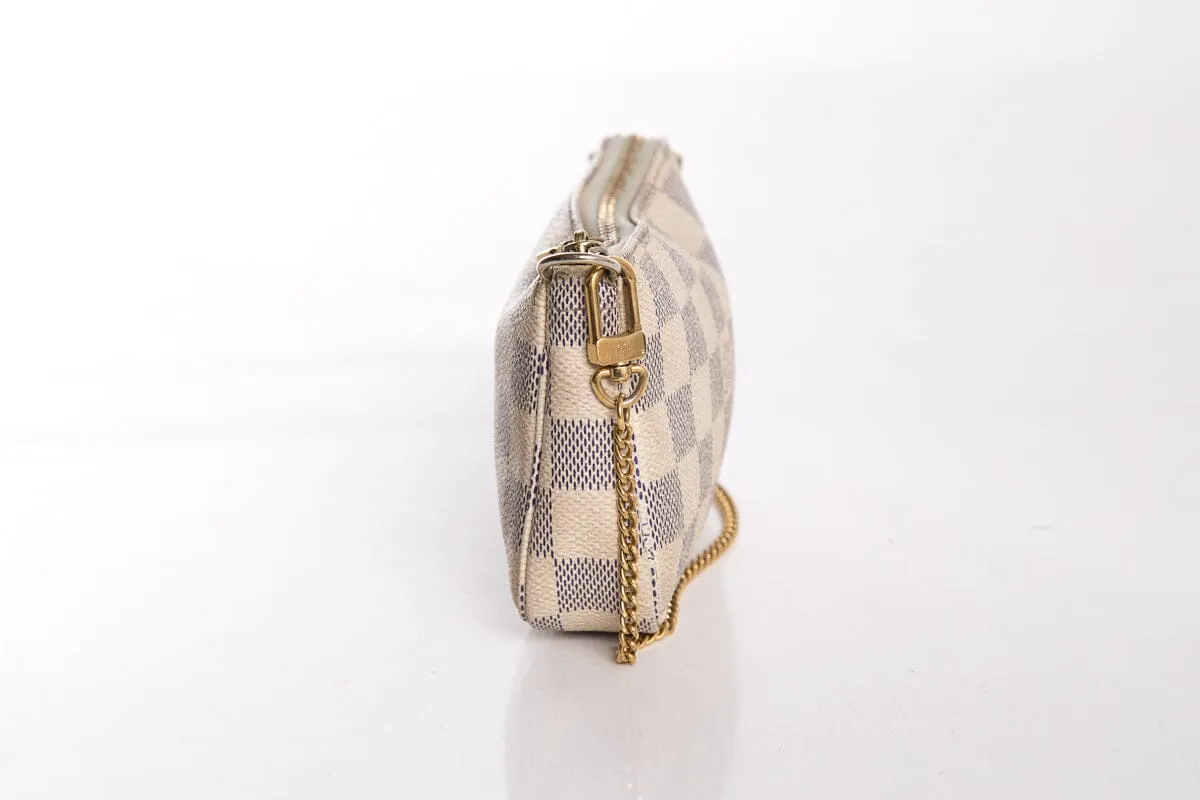 Louis Vuitton Mini Pochette Monogram Shoulder Bag