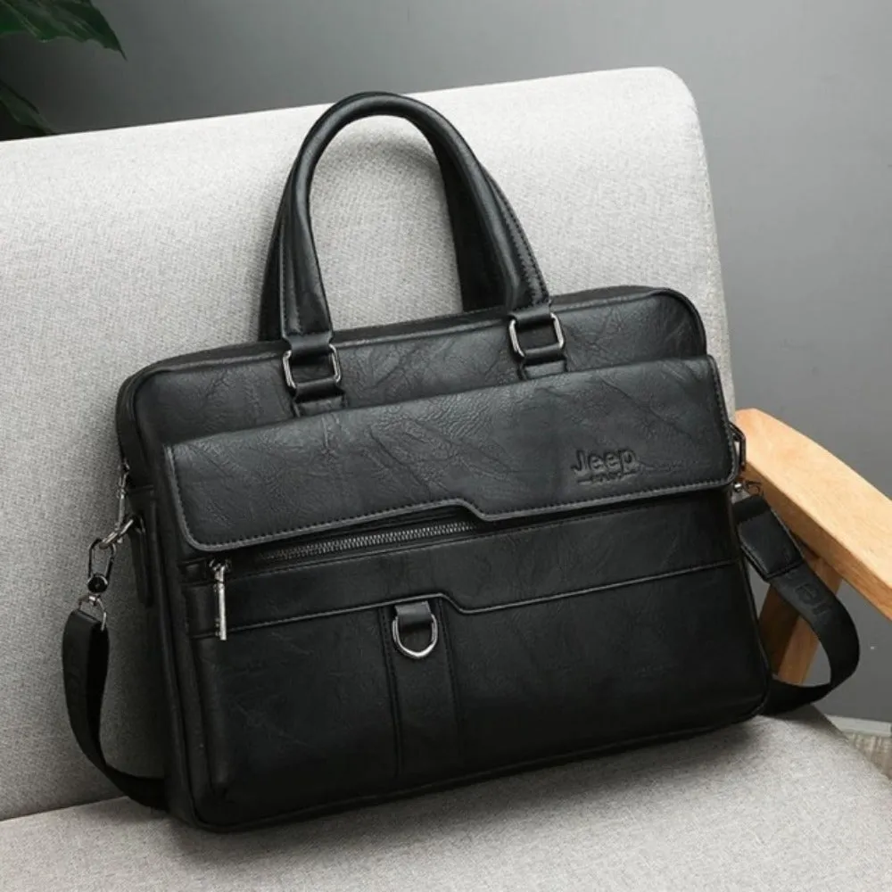 men's handbags leather shoulder cell phone ipad interior handbag ✈️ free.shipping