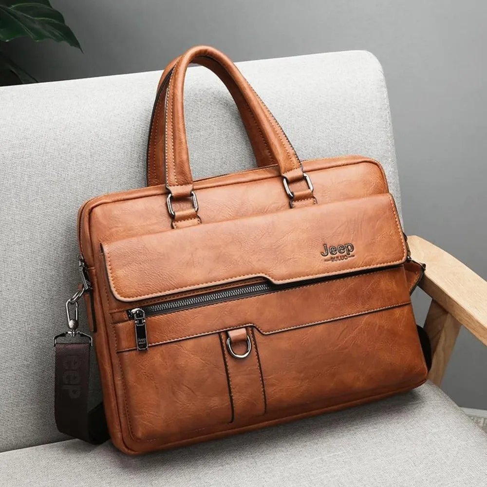 men's handbags leather shoulder cell phone ipad interior handbag ✈️ free.shipping